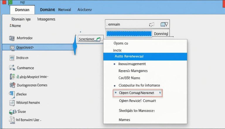 Domain Renewal Settings