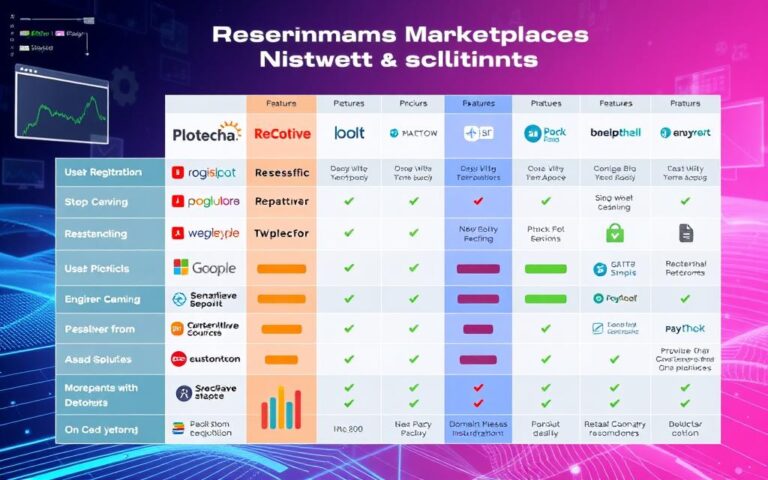 domain name marketplace comparison guide